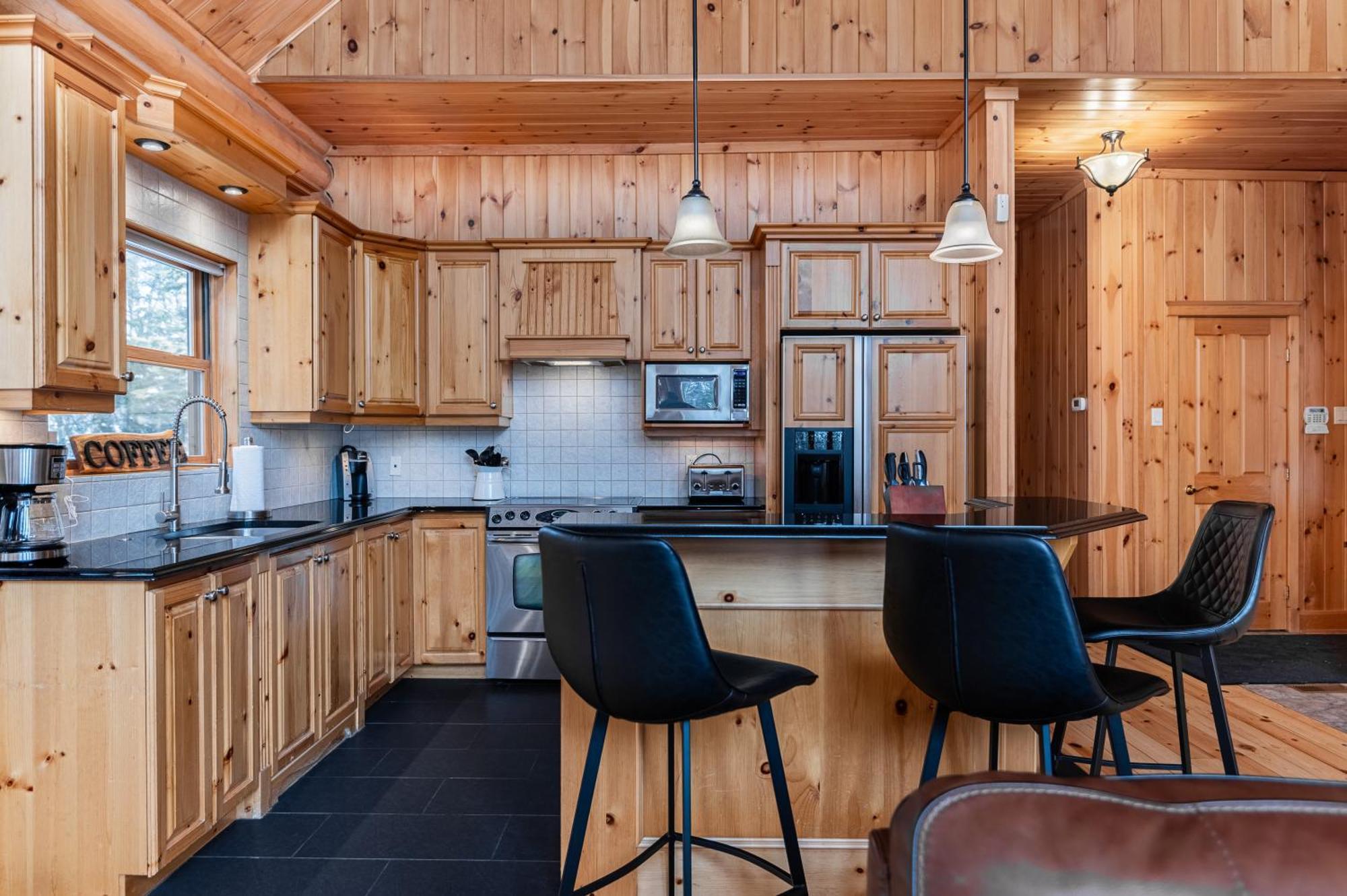 Fiddler Lake Resort Chalet 76 Deer Mille-Isles エクステリア 写真