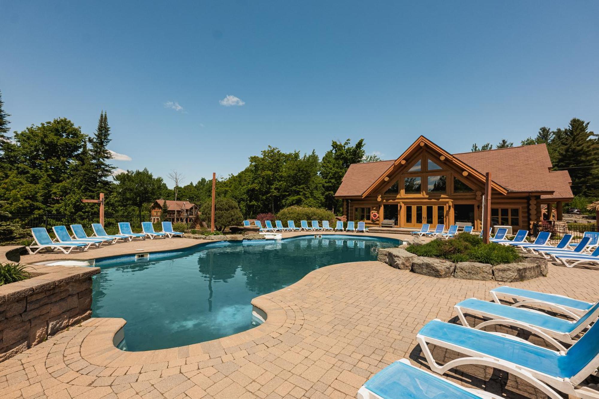 Fiddler Lake Resort Chalet 76 Deer Mille-Isles エクステリア 写真