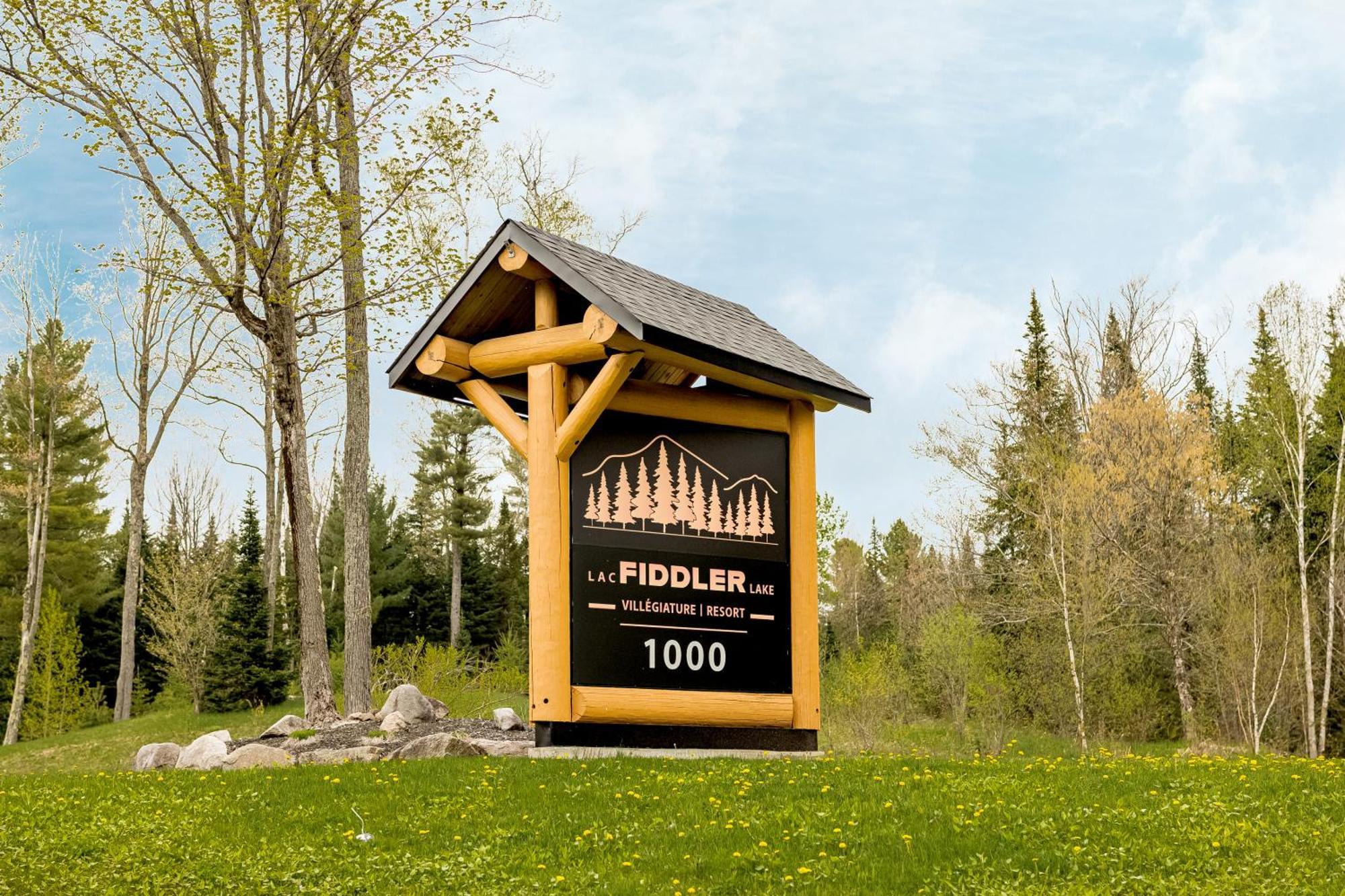 Fiddler Lake Resort Chalet 76 Deer Mille-Isles エクステリア 写真