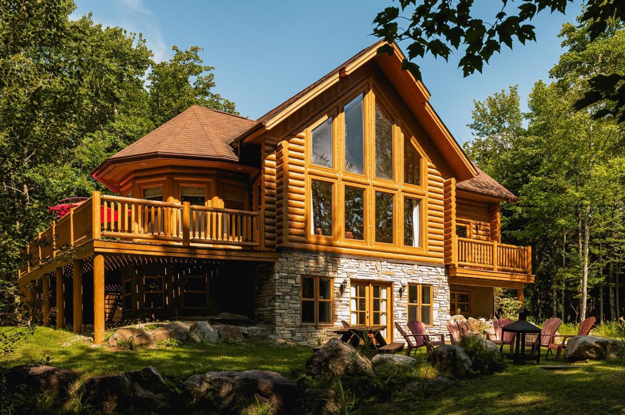 Fiddler Lake Resort Chalet 76 Deer Mille-Isles エクステリア 写真