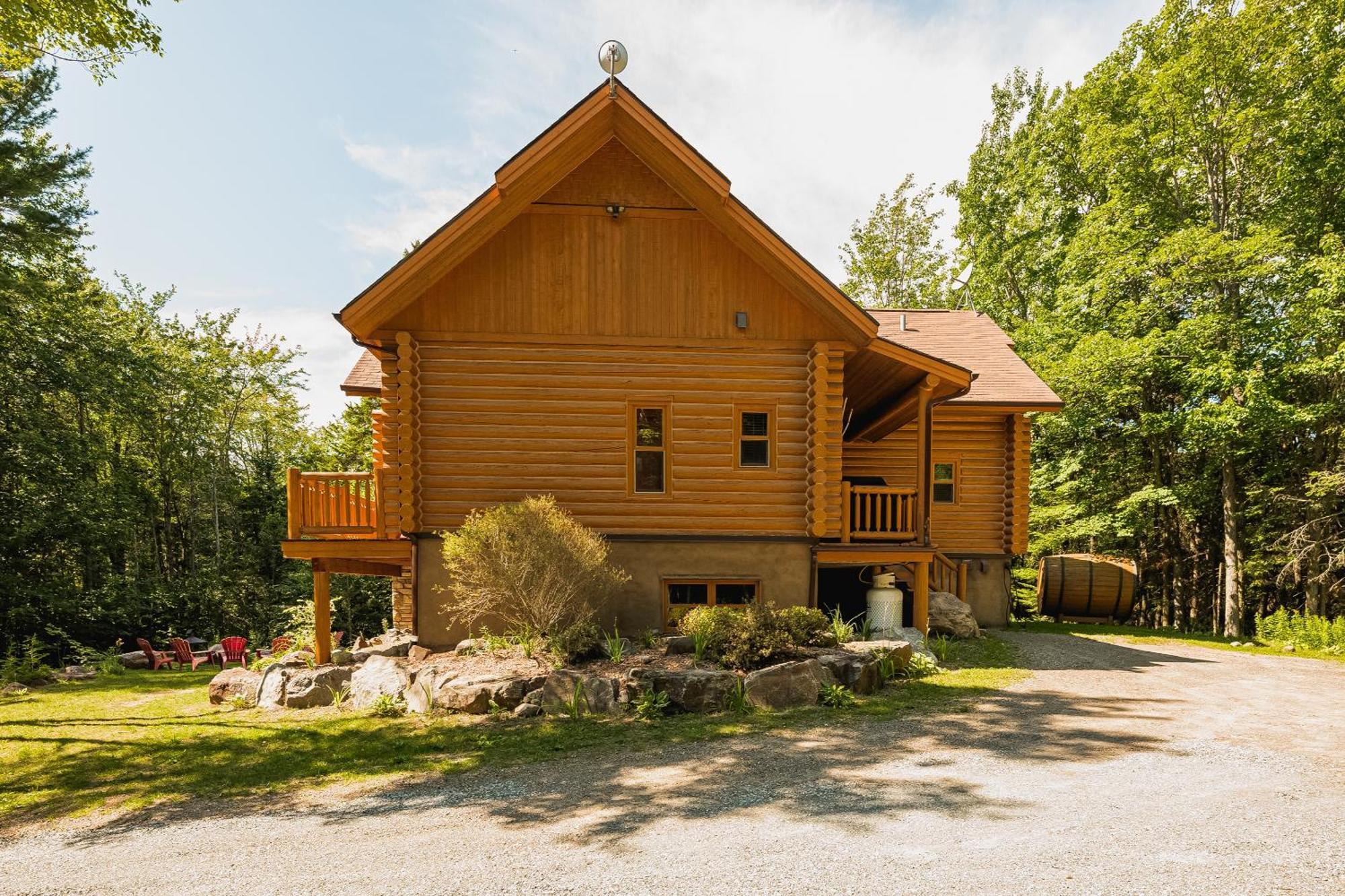 Fiddler Lake Resort Chalet 76 Deer Mille-Isles エクステリア 写真