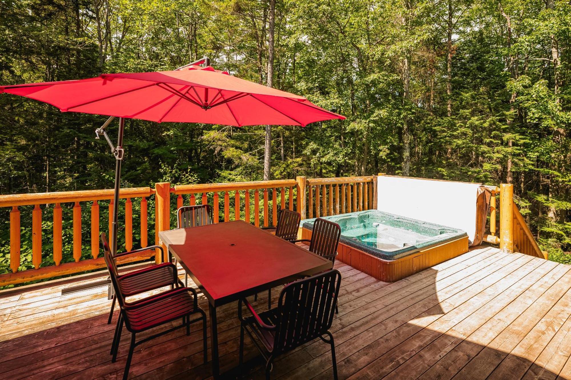 Fiddler Lake Resort Chalet 76 Deer Mille-Isles エクステリア 写真